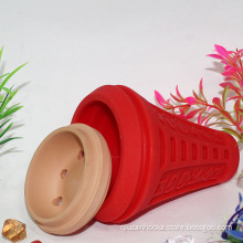 Wholesale hookah accessories clay and silicone combined shisha bowl